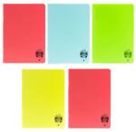 4+1 GRATIS Set 5 Caiete A5, 100 file, linii, coperta PP, Atinge Excelenta, Daco (CT510DR/4+1GRATIS)