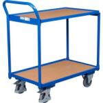  Carucior cu rafturi, cu maner, pana la 250 kg, 2 rafturi, 98 x 97, 5 x 52, 4 cm M1065129