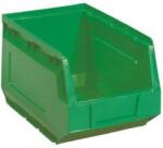 Manutan Cutie din plastic Manutan 12, 5 x 14, 5 x 24 cm, verde M840044