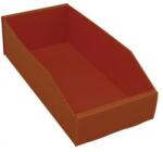  Cutie din plastic PP, 10, 5 x 18 x 38 cm, portocalie M0152706
