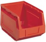 Manutan Cutie din plastic Manutan 12, 5 x 14, 5 x 24 cm, rosie M840042