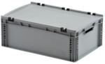  Naveta Euro din plastic PE cu capac, 45 l M1070082