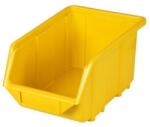  Cutie de plastic Ecobox medium 12, 5 x 15, 5 x 24 cm, galbena M1179178