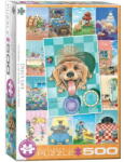 EUROGRAPHICS 500 db-os puzzle - Dogs Life by Gary Patterson (6500-5365)