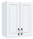 Spectral Mobila Corp superior 62 cu 2 usi Zebra MDF alb drept