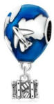 Ékszerkirály Ezüst charm, hőlégballon (1005003601697200)