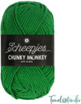 Scheepjes Chunky Monkey 1826 Shamrock - élénk sötétzöld akril fonal