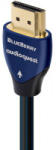 AudioQuest Cablu video Audioquest BlueBerry 18, HDMI Male - HDMI Male, v2.0, 3m, albastru-negru (HDM18BLUE300)