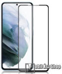 Amorus SAMSUNG Galaxy S22 5G (SM-S901), AMORUS üvegfólia, Full glue, Full cover, 0, 3mm, 9H, Fekete
