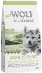 Wolf of Wilderness Wolf of Wilderness Pachet economic Junior 2 x 12 kg - "Green Fields" Miel