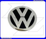 VW POLO 5 2014.05-2017.05 /6C/ Embléma első "VW" (króm/antracit) /Gyári alkatrész/ (Egyedi rendelésre, NEM visszáruzható) 6C0853600