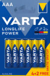 VARTA 4903121746 Longlife Power AAA mikroceruza elem 6db/bliszter (4903121746) - officedepot Termék részletek VARTA 4903121746 Longlife Power AAA mikroceruza elem 6db/bliszter (4903121746)