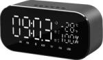 AKAI Radio ceas Akai ABTS-S2 cu BT radio FM carcasa aluminiu baterie 1800 mAh Negru (abts-s2)
