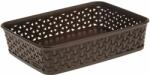 Keter MY STYLE A5 méretű kosár 2, 5L, sőtétbarna 203407 (00096-210) (203407)