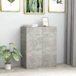 vidaXL Servantă, gri beton, 60x30x75 cm, PAL (800733) Comoda