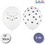PartyDeco Lufi, cicás, 30cm, 5 db/csomag