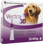 Ceva Nou Deparazitare externa pentru caini VECTRA 3D DOG 25-40 KG - set 3 pipete