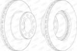 BERAL Disc frana BERAL BCR323A (BCR323A) - automobilus