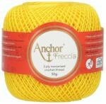 Anchor Fir de crosetat, Anchor Freccia 6, 100% bumbac, grosime fir nr 2 Fine, lungime 175 m, 50 g, galben 000290 (4771006-00290)