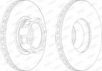 BERAL Disc frana BERAL BCR119A (BCR119A) - automobilus