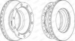 BERAL Disc frana BERAL BCR336A (BCR336A) - automobilus