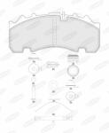 BERAL set placute frana, frana disc BERAL BCV29263TK (BCV29263TK)