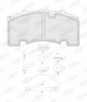 BERAL set placute frana, frana disc BERAL BCV29264TK