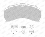 BERAL set placute frana, frana disc BERAL BCV29246TK (BCV29246TK)