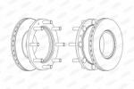 BERAL Disc frana BERAL BCR308A (BCR308A) - automobilus