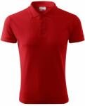 MALFINI Férfi galléros póló Reserve - Piros | XL (R220716)