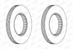 BERAL Disc frana BERAL BCR348A (BCR348A) - automobilus