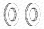 BERAL Disc frana BERAL BCR348A