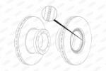 BERAL Disc frana BERAL BCR255A (BCR255A) - automobilus