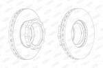 BERAL Disc frana BERAL BCR144A (BCR144A) - automobilus