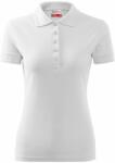 MALFINI Női galléros póló Reserve - Fehér | 2XL (R230017)