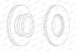 BERAL Disc frana BERAL BCR143A (BCR143A) - automobilus