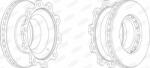 BERAL Disc frana BERAL BCR205A (BCR205A) - automobilus