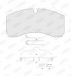 BERAL set placute frana, frana disc BERAL BCV29162TK (BCV29162TK)