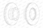 BERAL Disc frana BERAL BCR146A (BCR146A) - automobilus