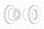 BERAL Disc frana BERAL BCR189A (BCR189A) - automobilus