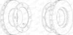BERAL Disc frana BERAL BCR206A (BCR206A) - automobilus