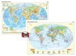  Harta fizică a lumii şi Harta politică a lumii - Duo Plus