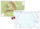  România. Harta fizico-geografică şi a resurselor naturale de subsol - bilingv - DUO