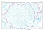  România. Harta reţelei hidrografice