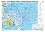  Australia şi Oceania. Harta fizico-geografică, politică şi a principalelor resurse naturale