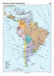  America de Sud. Harta politică