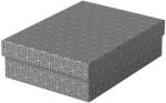 Esselte Cutie depozitare Home Recycled, carton, 100% reciclat, certificare FSC, reciclabil, 36x26x10 cm, cu capac, 3 buc/set, gri, Esselte E628285 (628285)