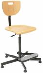 Nowy Styl Werek magasított munkaszék csúszótalpakkal