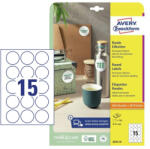 Avery Zweckform Etikett címke 51x51 mm, Avery Zweckform, Fehér színű, (10 ív/doboz) (6225-10) - dunasp