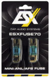 ESX Set sigurante ESX ESXFUSE70, 2 bucati, Mini ANL, 70 A (ESXFUSE70)